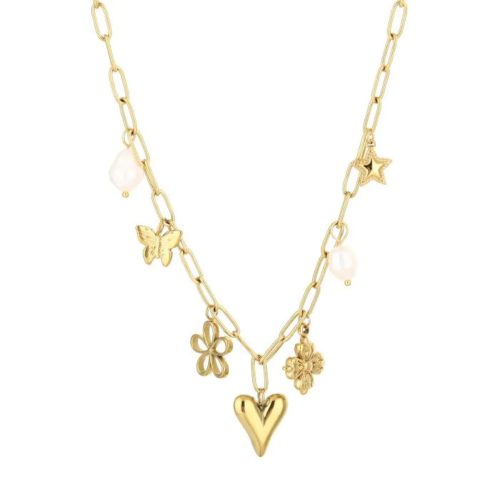 Figure Serena Necklace - Gold