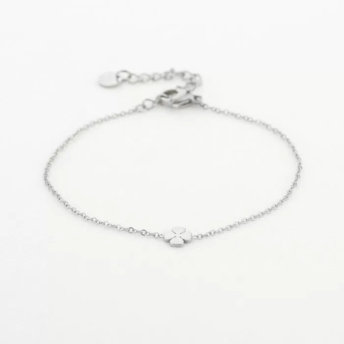 Bente Clover Bracelet - Silver