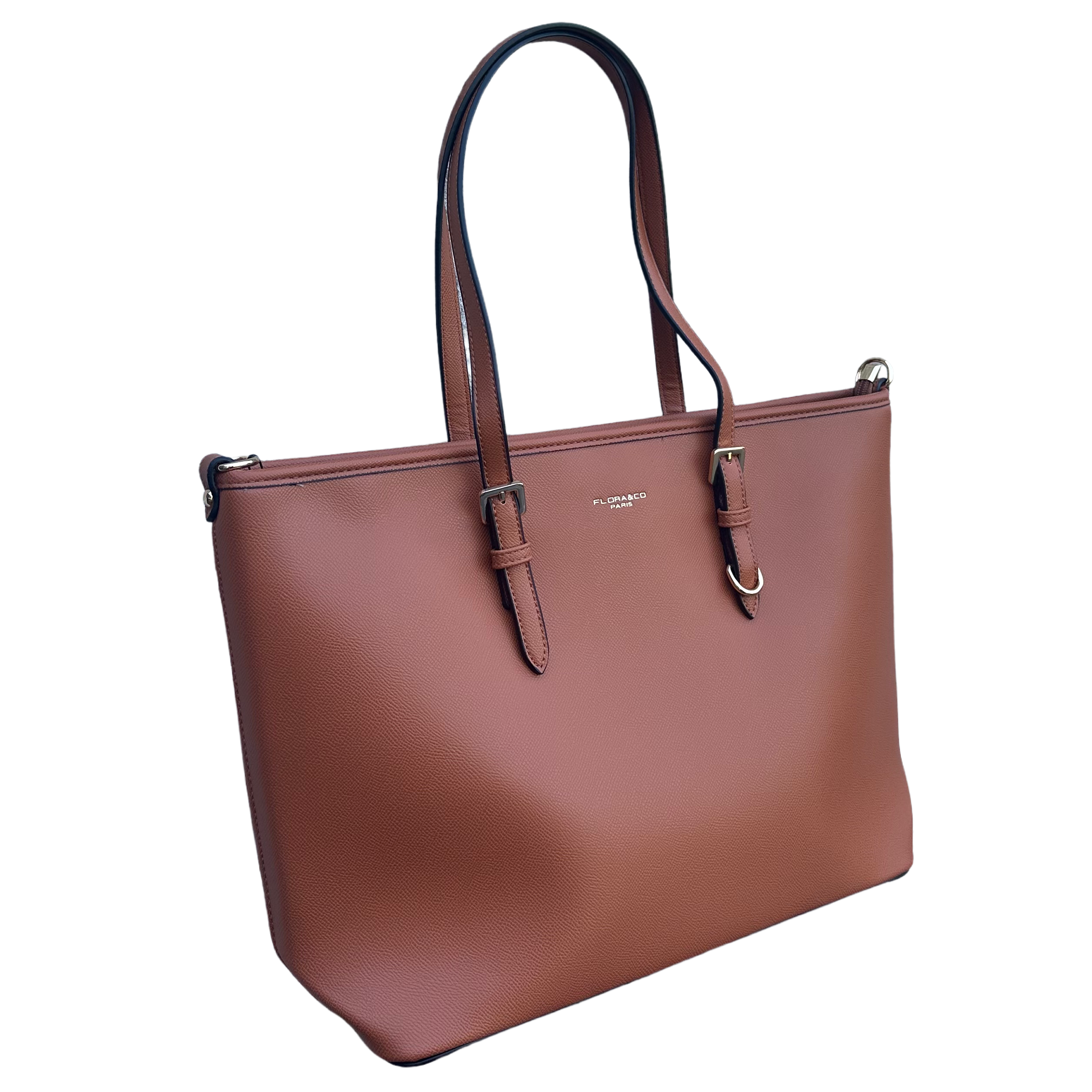 Flora & Co Shopper Tas - Bruin