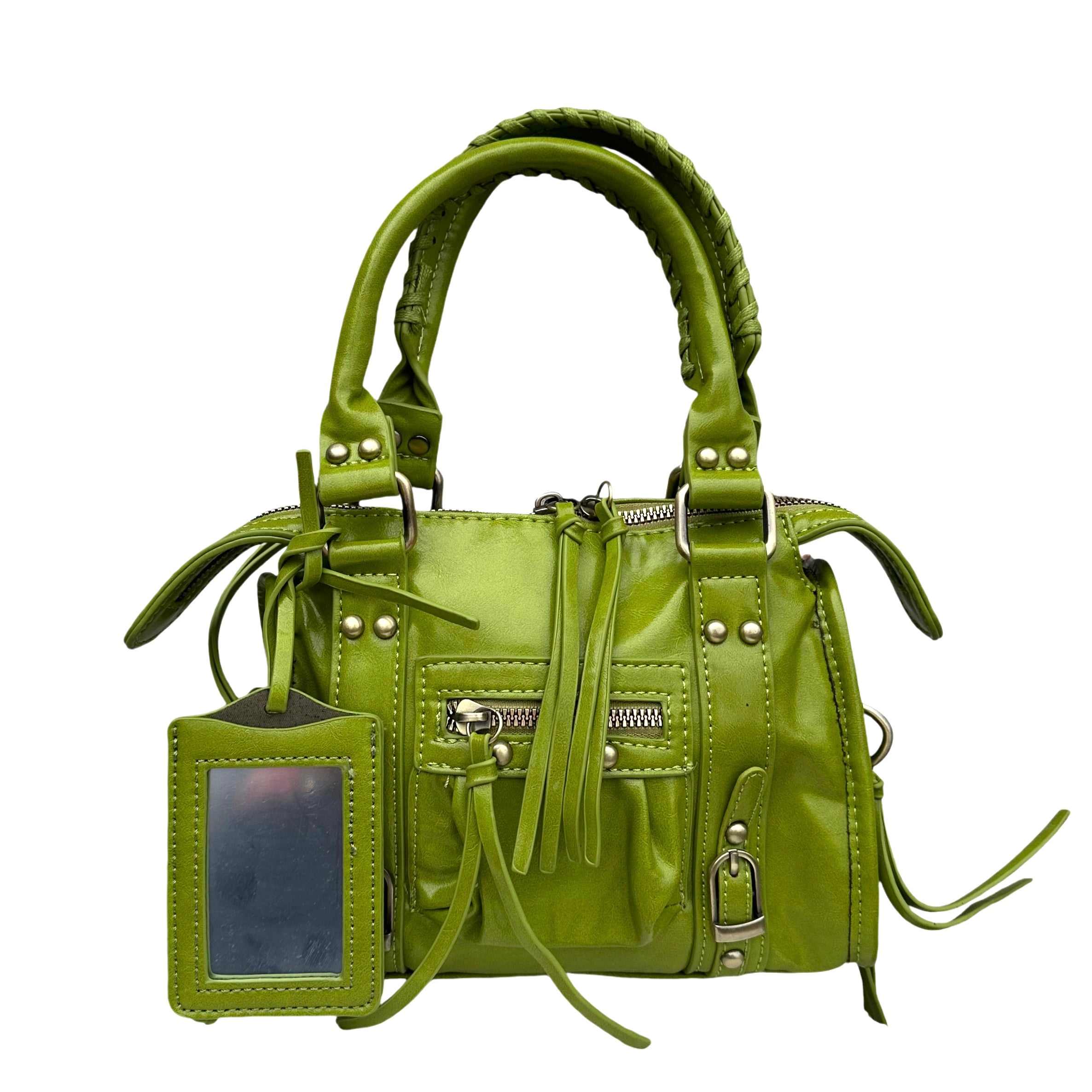 Liv Small Mirror Tas PU Leer - Groen