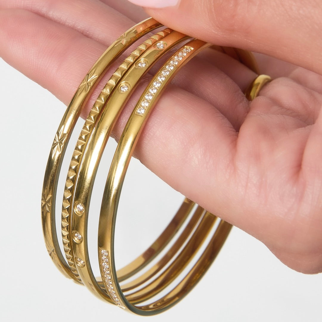 Bangle Quincy Bracelet - Gold