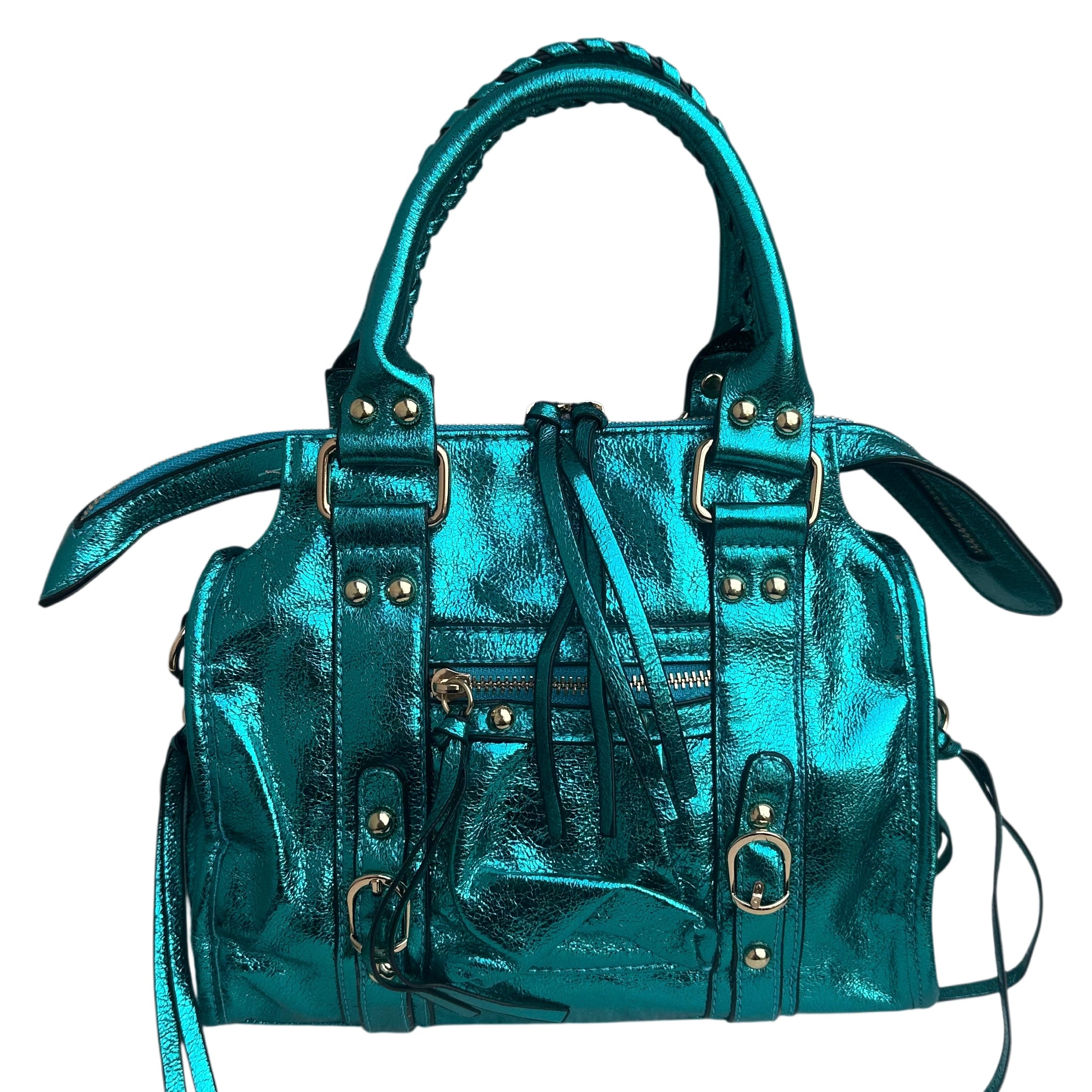 Liv Metallic Medium Tas - Turquoise