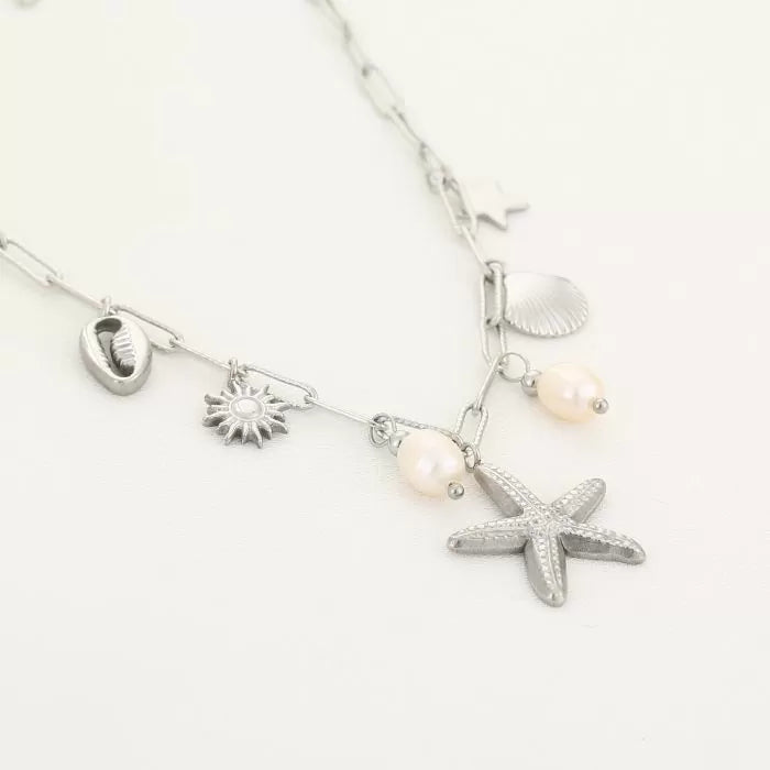 Sea Necklace - Silver