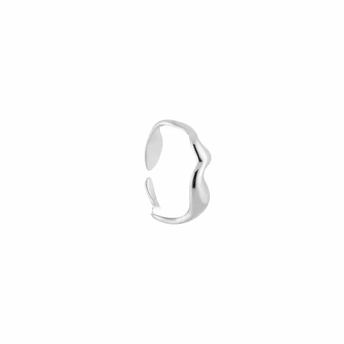 Classic Wave Ring - Silver