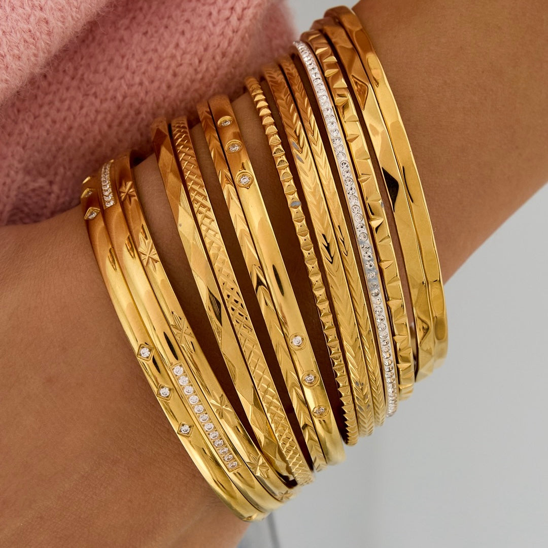 Bangle Elana Bracelet - Gold