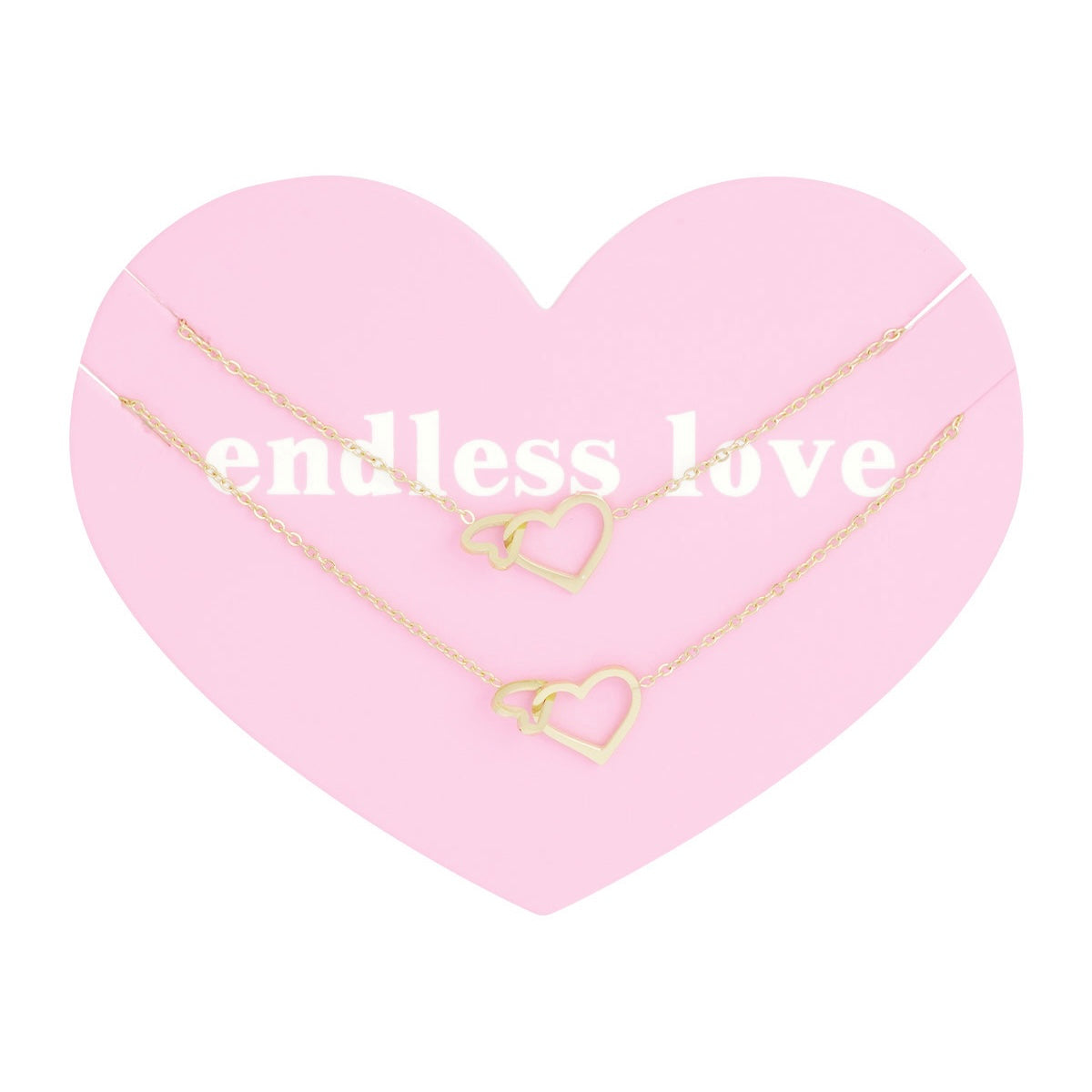 Eternal Love Bracelet 2x - Gold - Sieradenbycelin Sieradenbycelin Sieradenbycelin