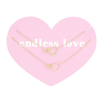 Eternal Love Bracelet 2x - Gold