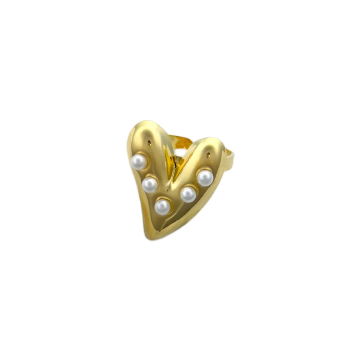 Pareltjes Heart Ring - Gold