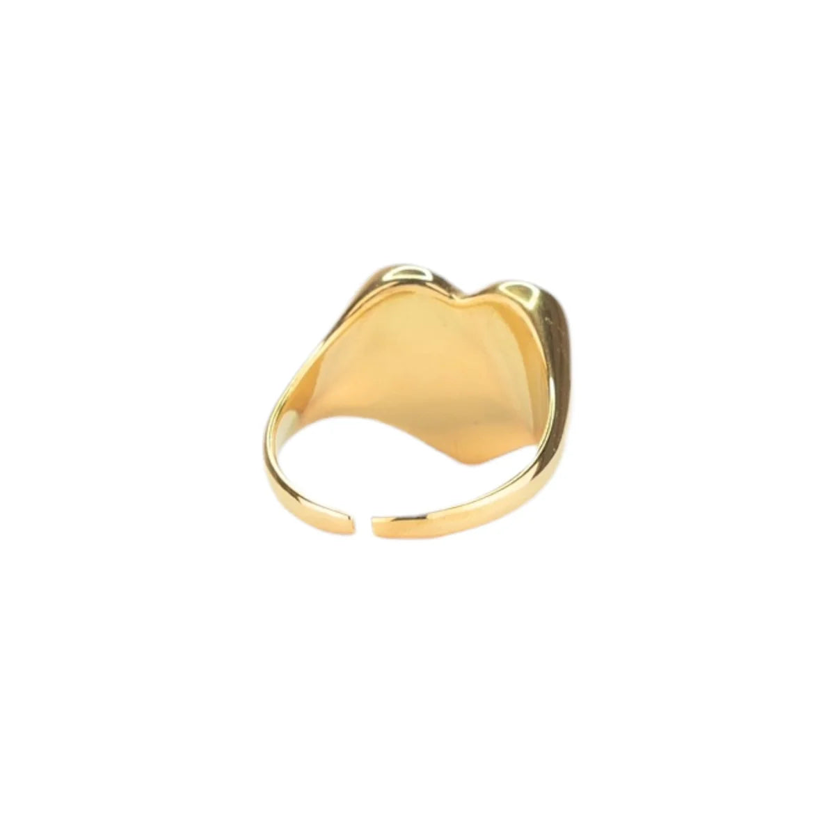 Eye Creme Heart Ring - Gold