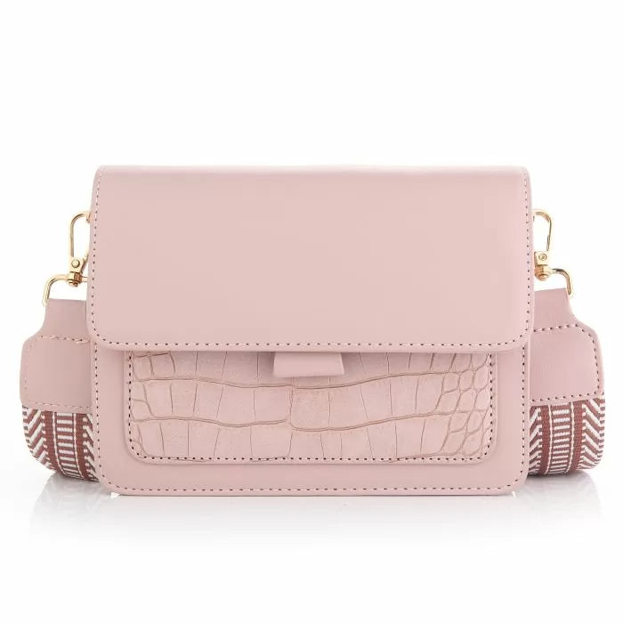 Chloe Glans Tas - Roze - Sieradenbycelin Sieradenbycelin Sieradenbycelin