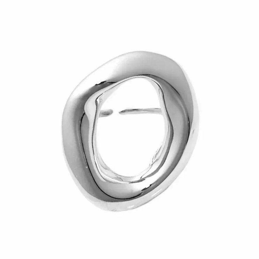 Olivia Big Ring - Silver
