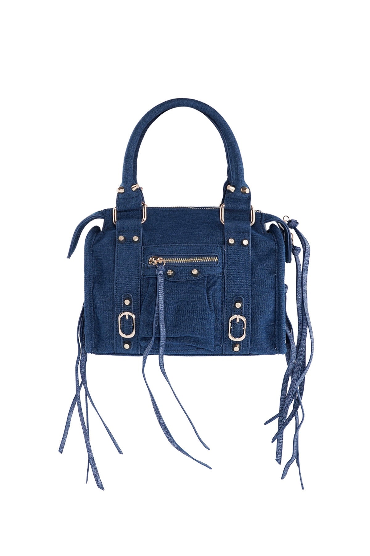 Liv Tas Medium - Fringe Denim