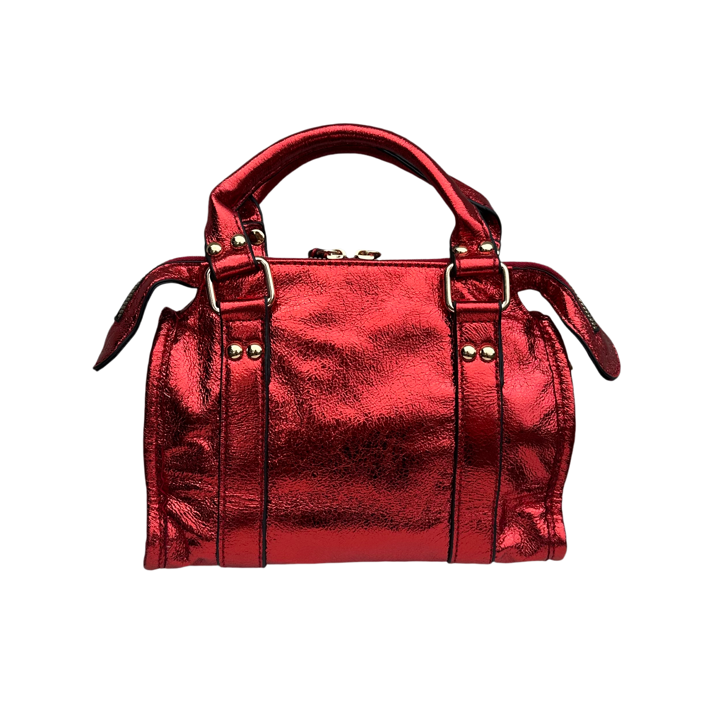 Liv Small Tas PU Leer - Metallic Rood