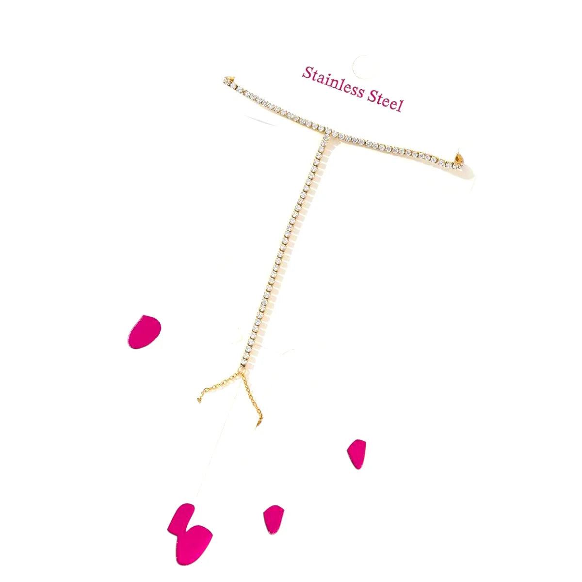 Handchain Zirkonia - Gold