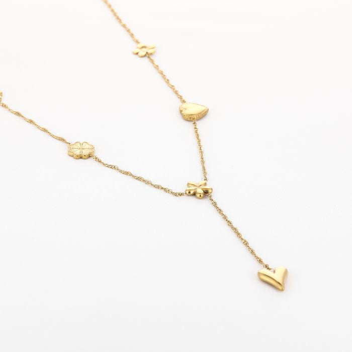 Lia Necklace 60 cm - Gold