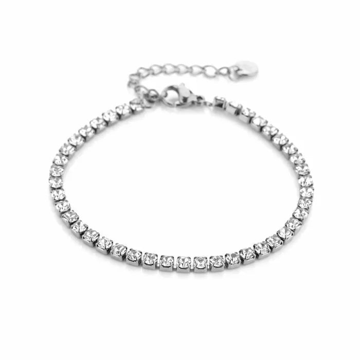 Zirkonia Diamond Bracelet - Silver