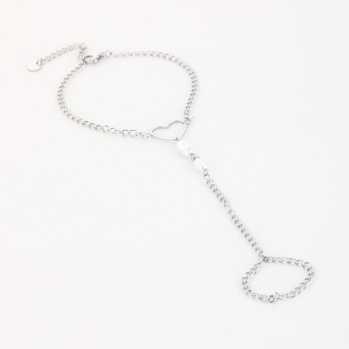 Handchain Love - Silver