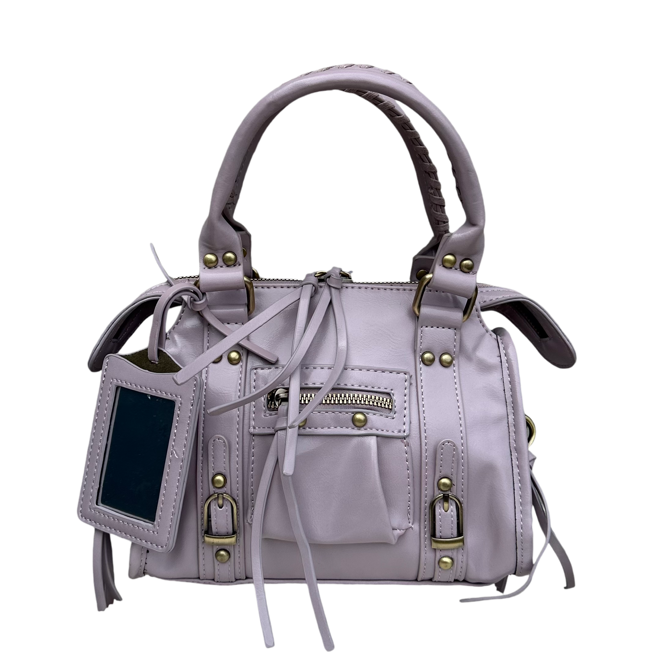 Liv Small Mirror Tas PU Leer - Lila