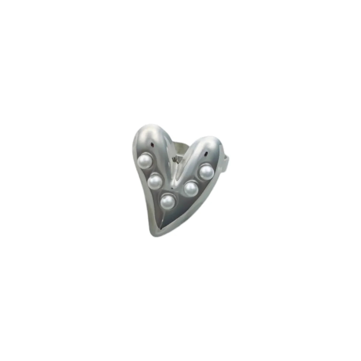 Pareltjes Heart Ring - Silver