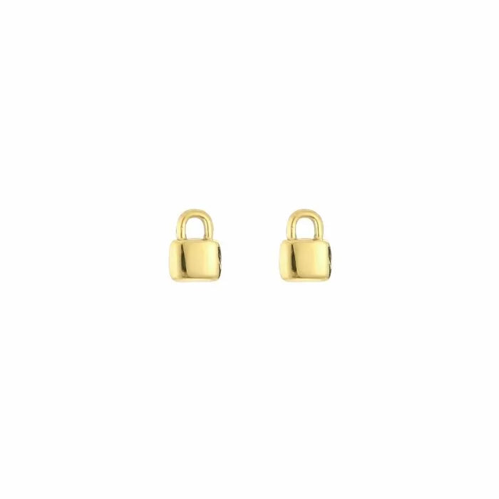 Ear Stud Lock - Gold