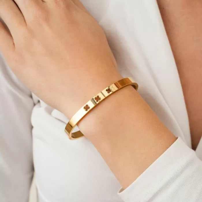 XOXO Bangel Bracelet - Gold