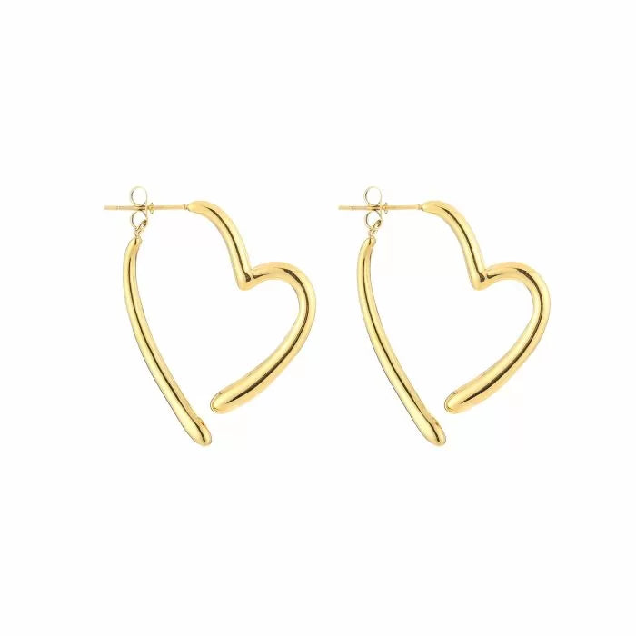 Valentine Earrings - Gold