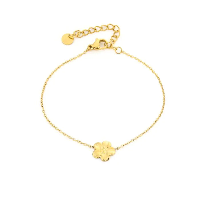 Basic Bloem Bracelet - Gold