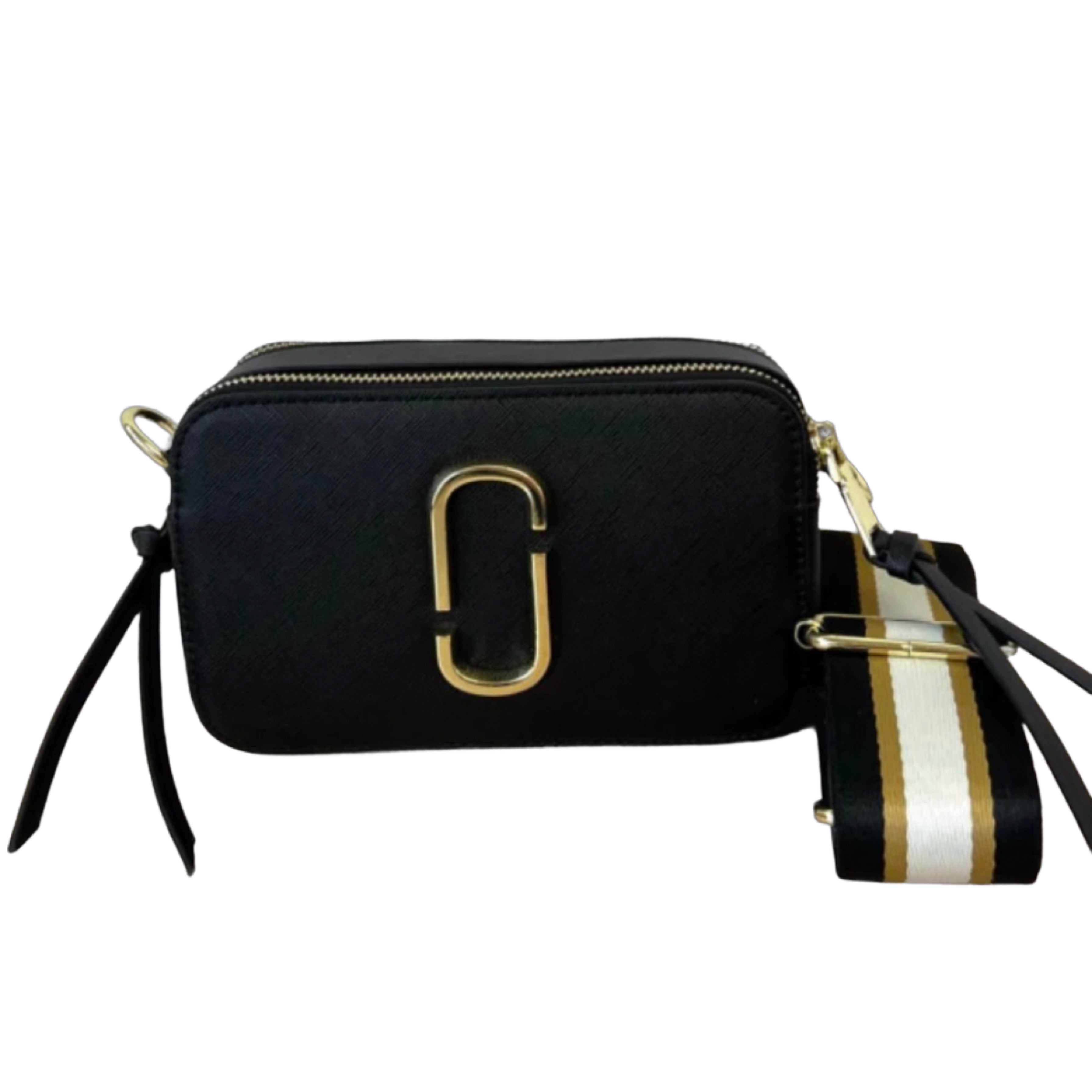 Marcelina Bag - Zwart met Goude Afwerking - Sieradenbycelin Sieradenbycelin Sieradenbycelin