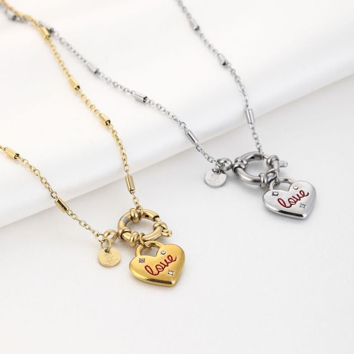 Synne Necklace - Silver 42 cm