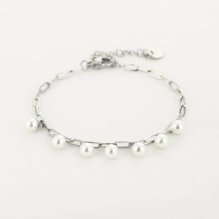 Parels Bracelet - Silver