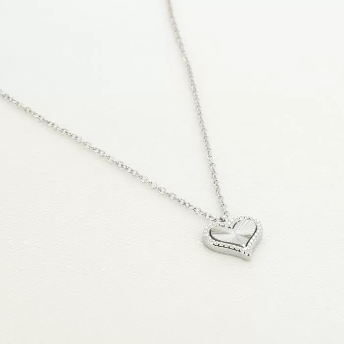 Fa Love Necklace - Silver