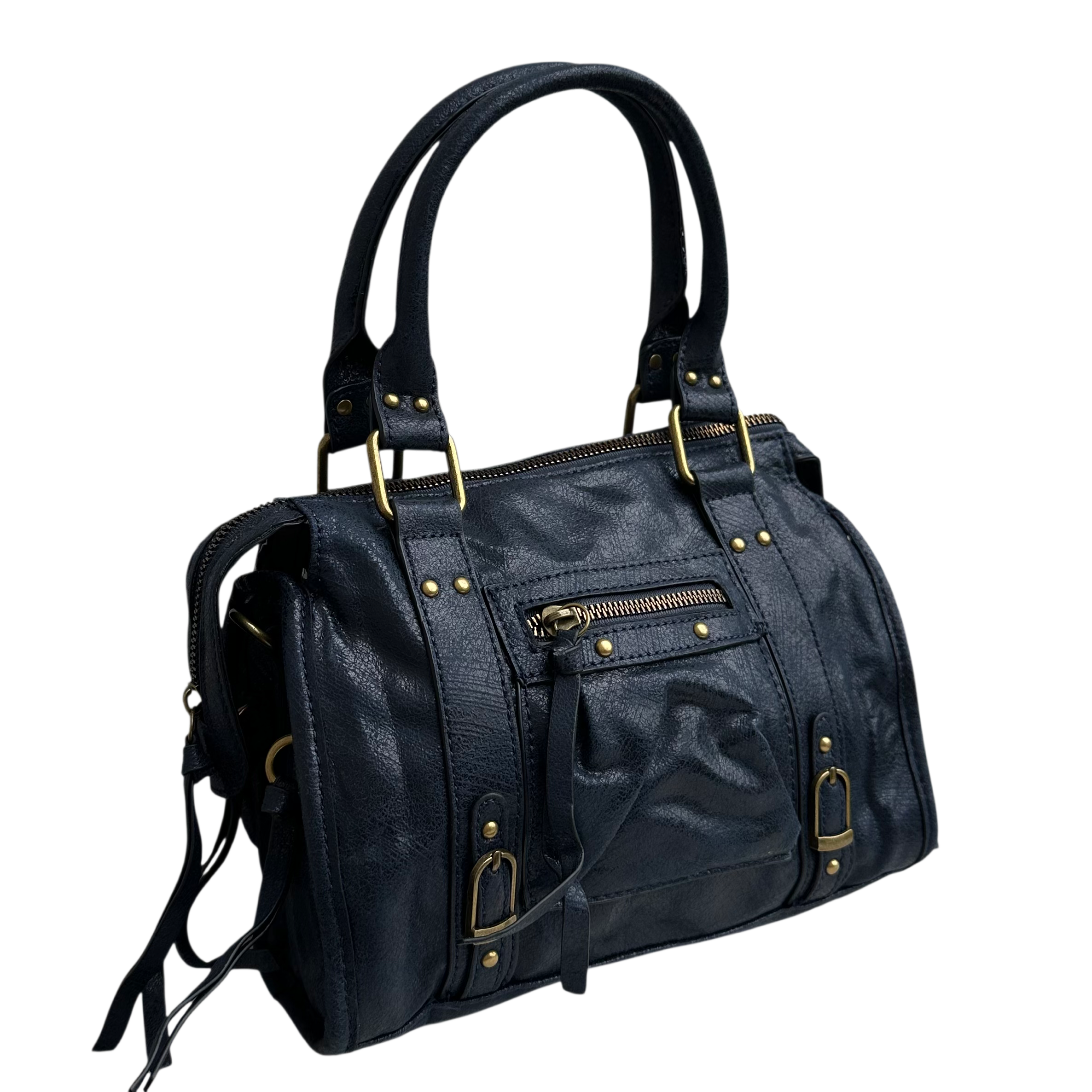 Liv Glossy Medium Tas - Navy