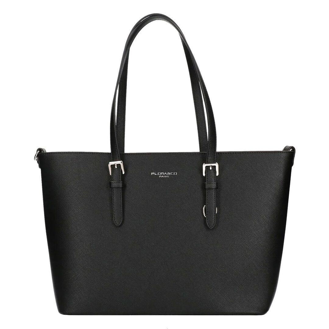 Flora & Co Shopper Tas - Zwart