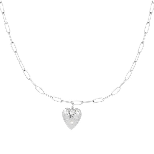 Love Me Necklace - Silver