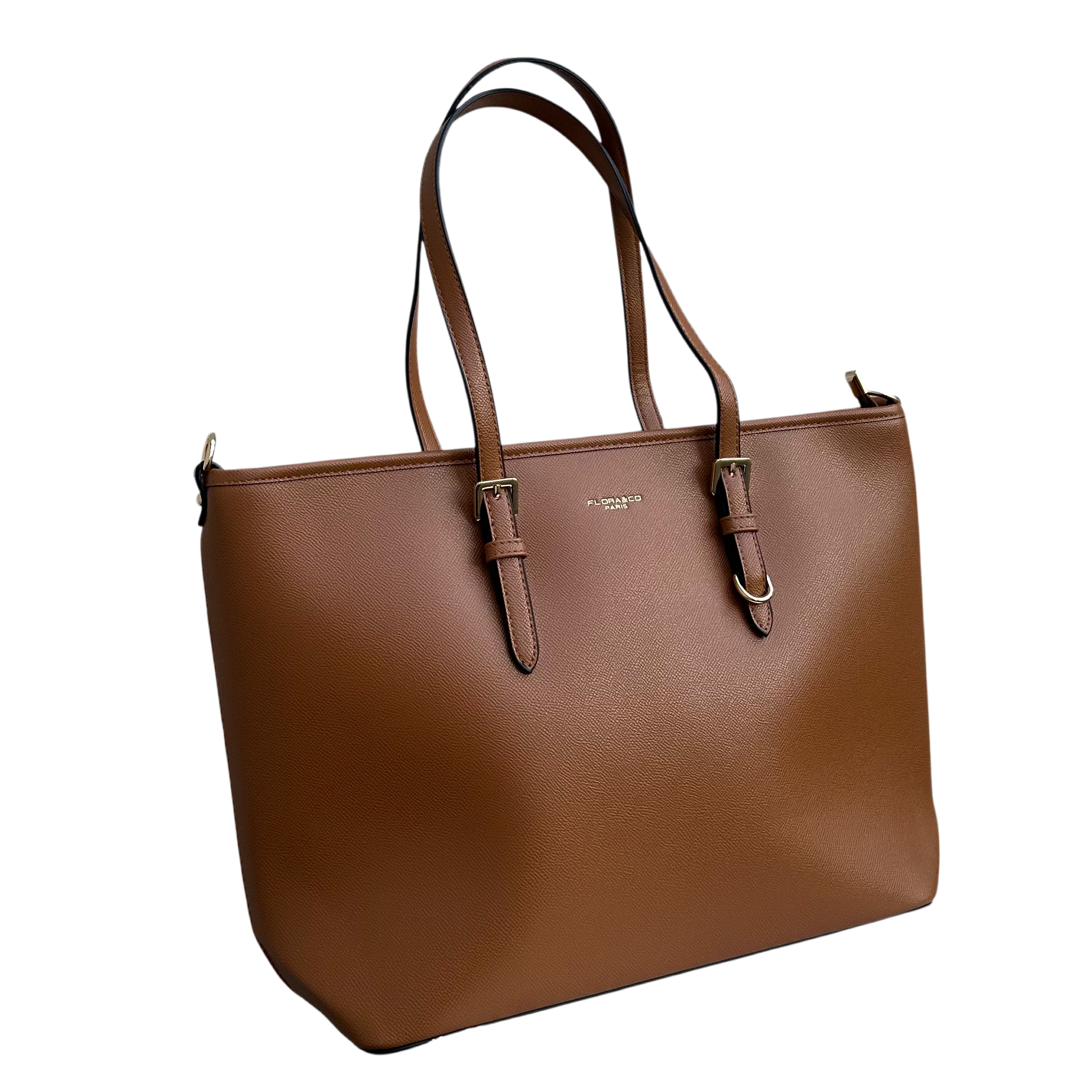 Flora & Co Shopper Tas - Bruin