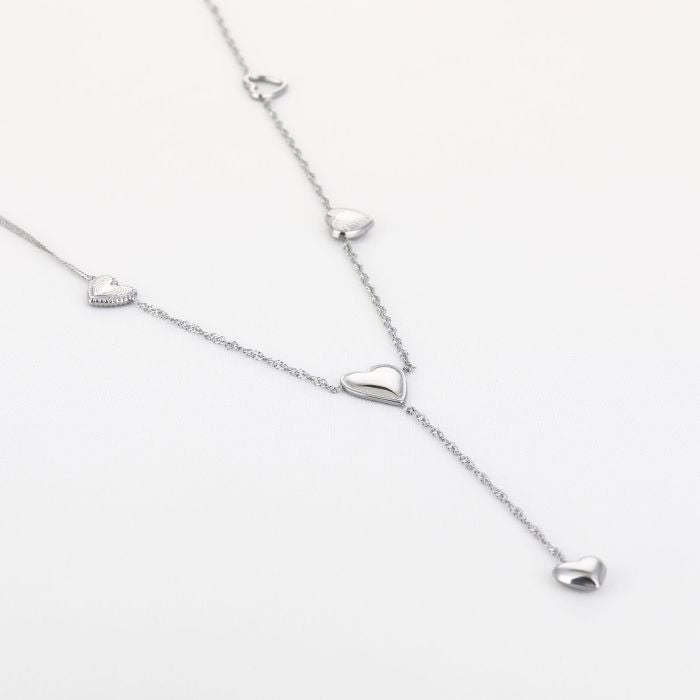 Djamilla Necklace 60 cm - Silver