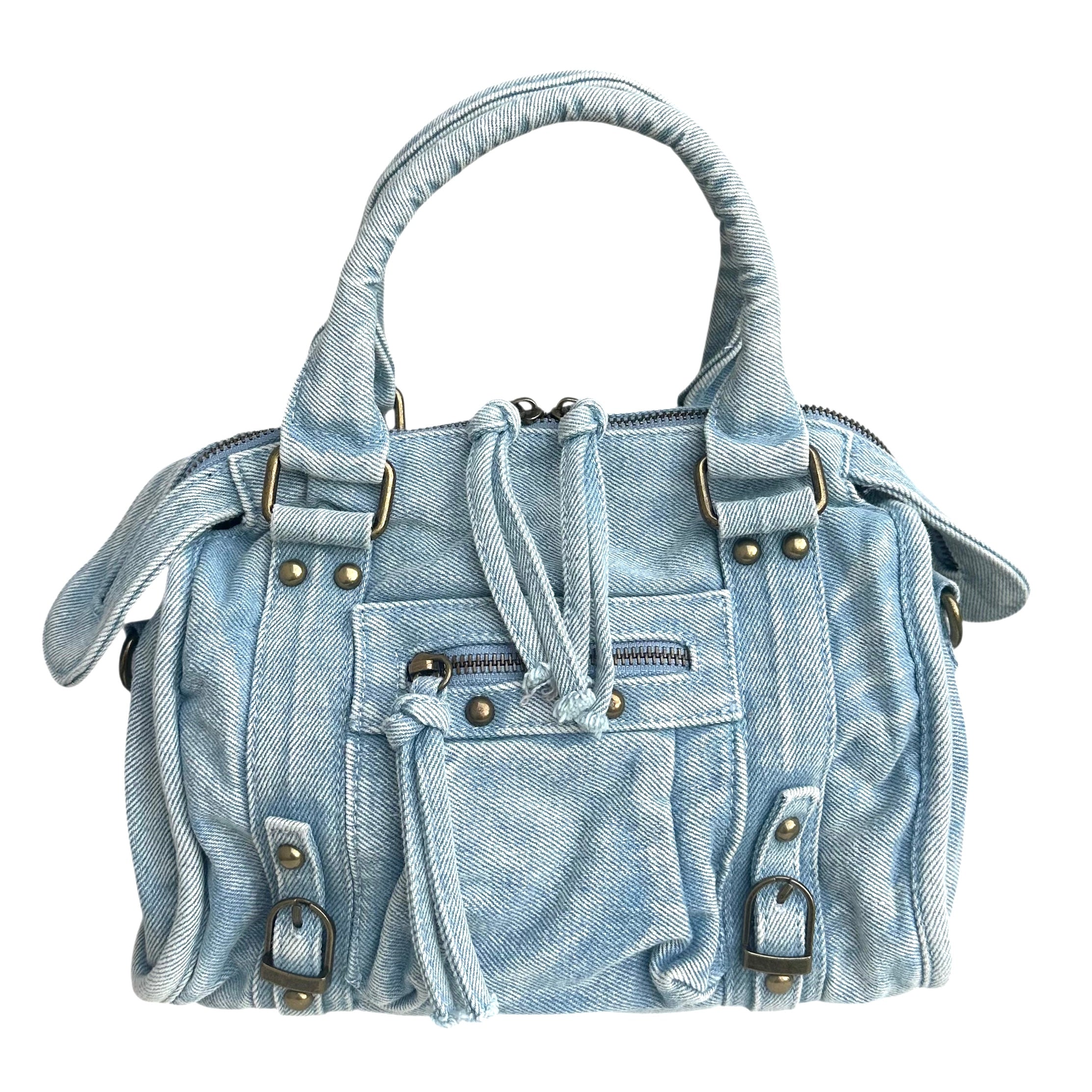 Liv Denim Medium Tas - Licht Blauw