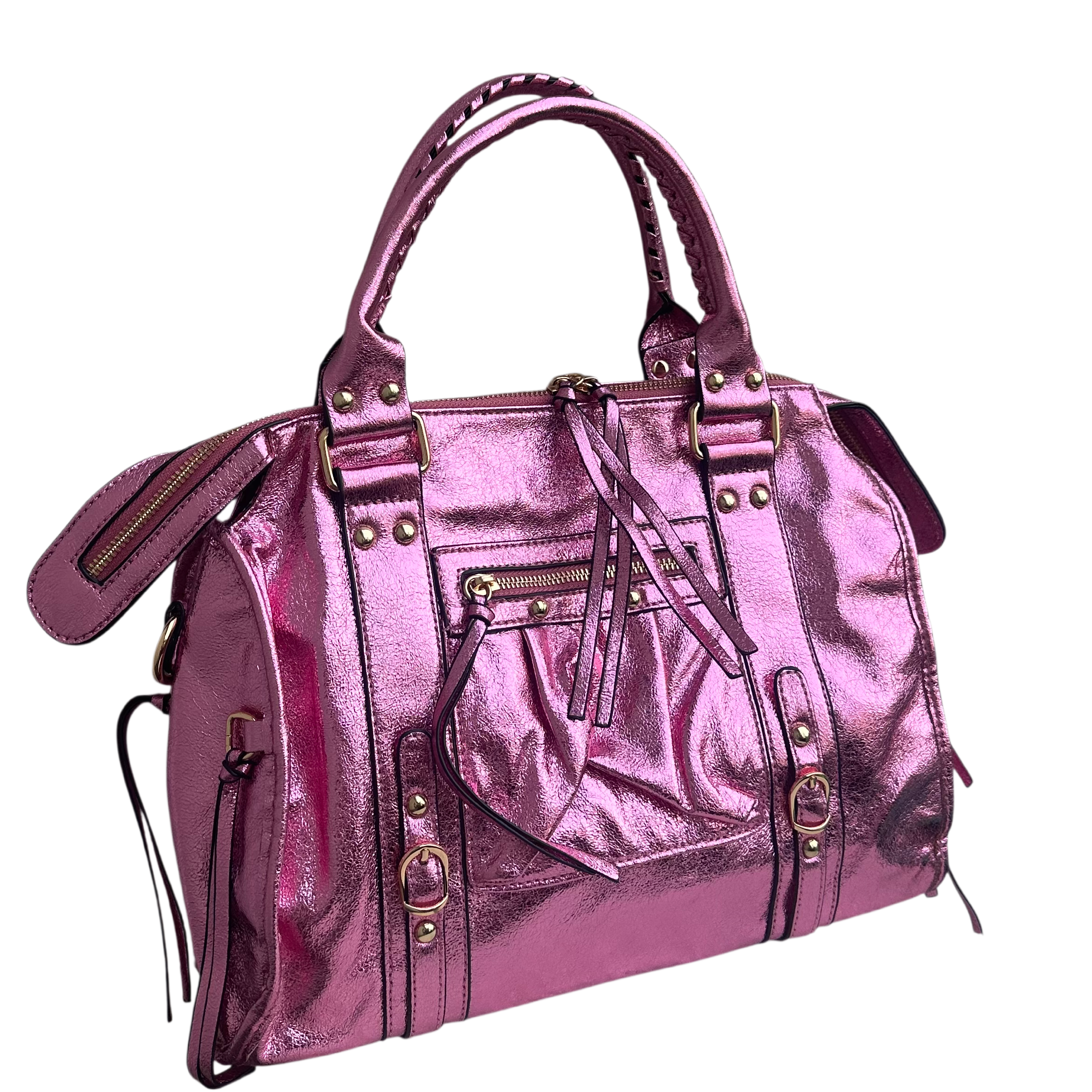 Liv Metallic XL Tas - Roze