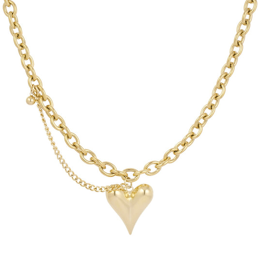 Love Life Necklace - Gold