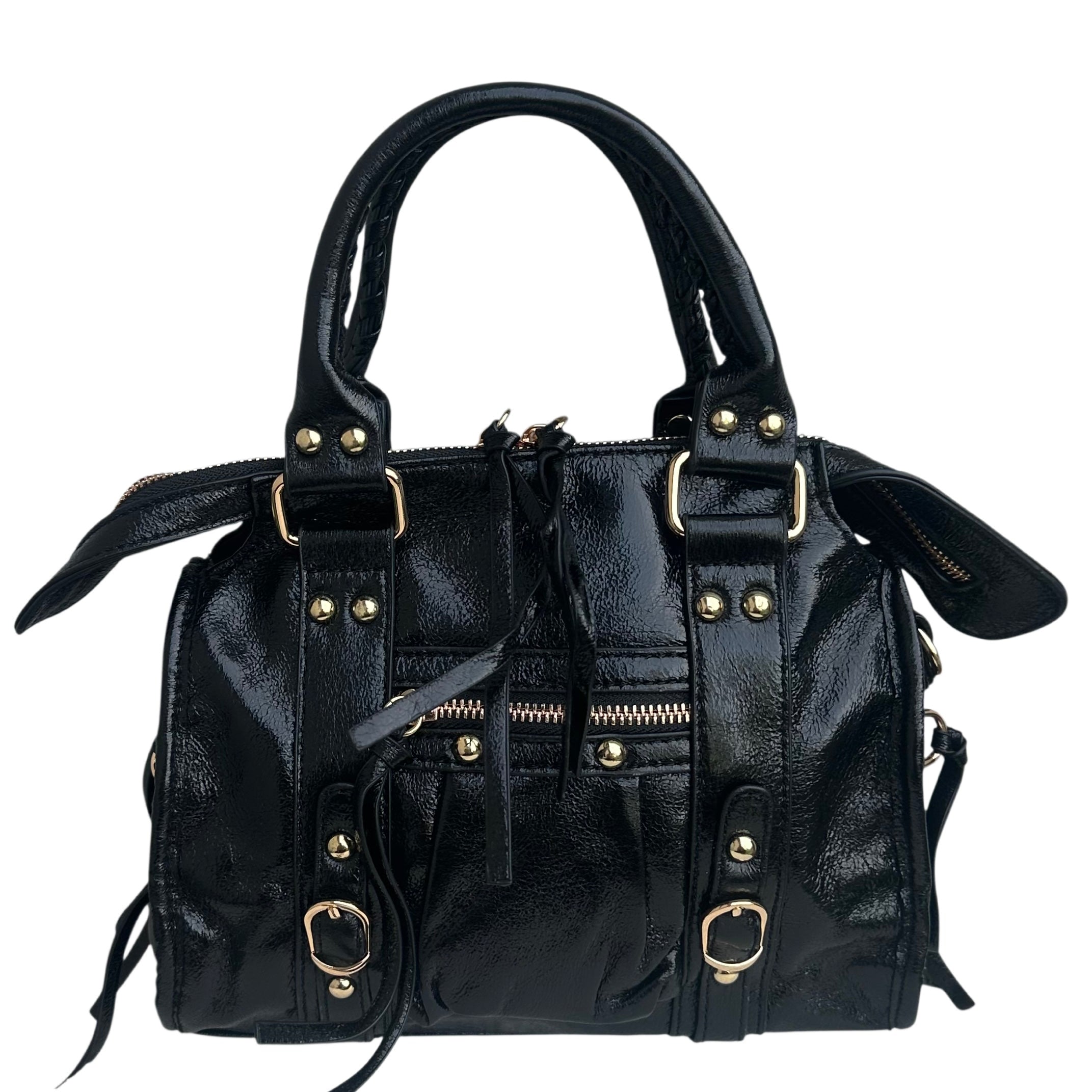 Liv Metallic Medium Tas - Zwart