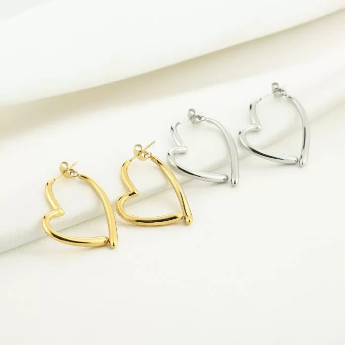 Valentine Earrings - Gold