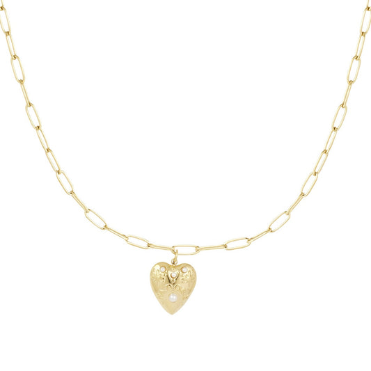 Love Me Necklace - Gold
