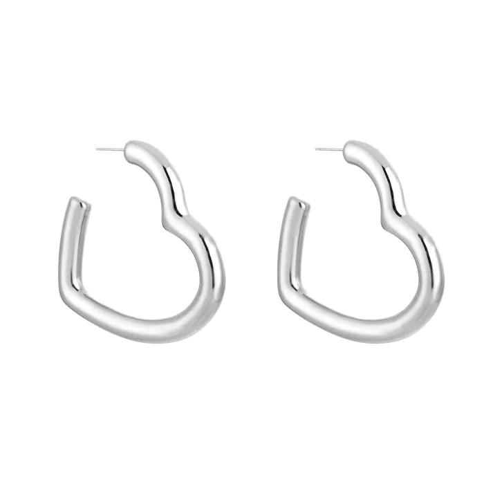 Megan Earrings - Silver
