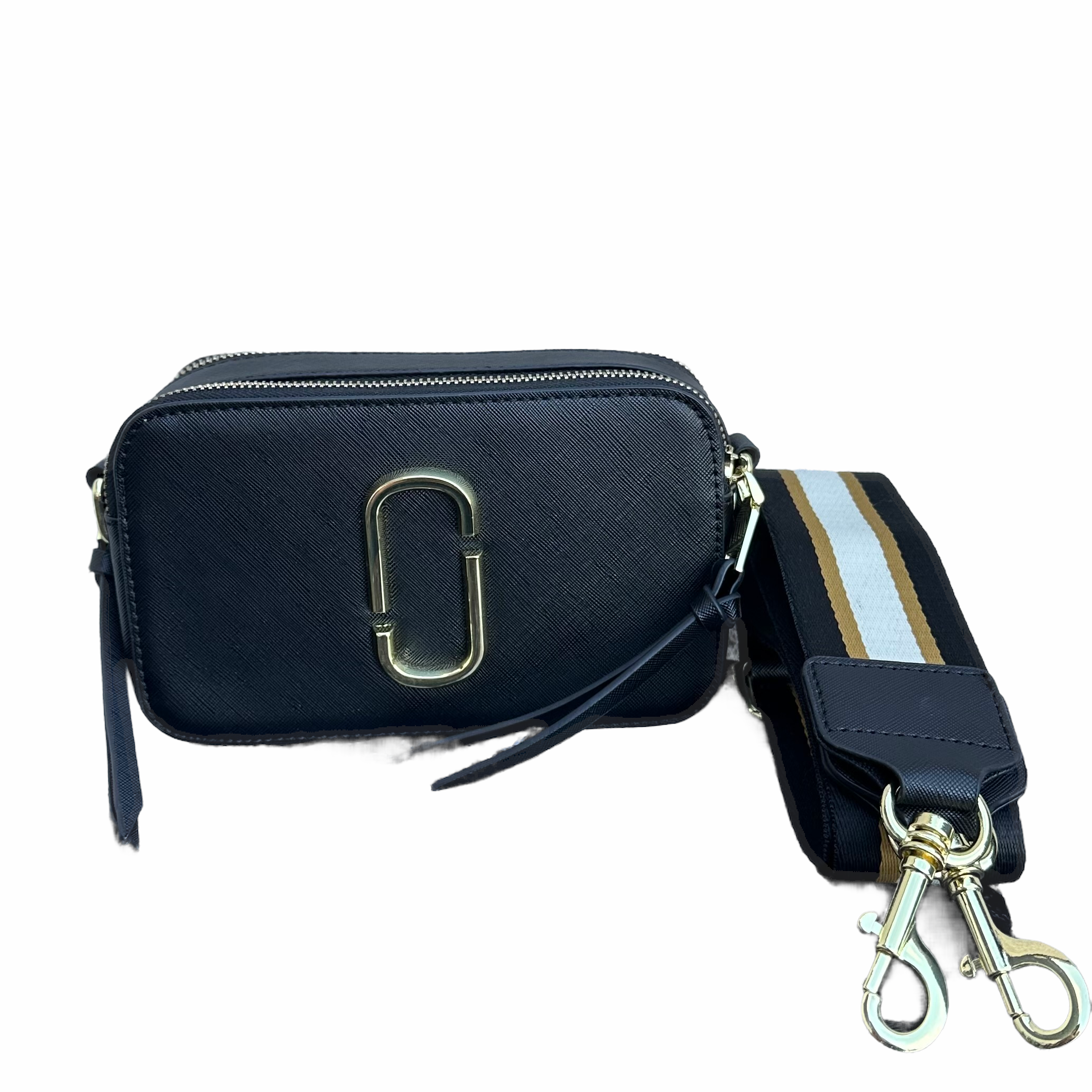 Marcelina Bag - Zwart met Goude Afwerking - Sieradenbycelin Sieradenbycelin Sieradenbycelin