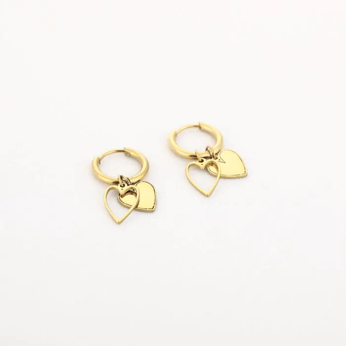 Iris Earrings - Gold