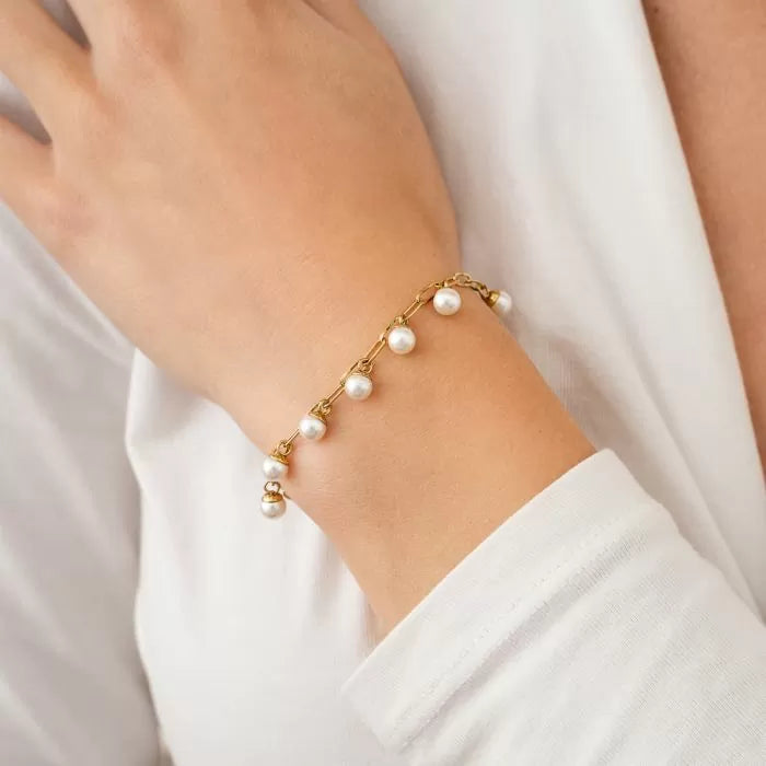 Parels Bracelet - Gold