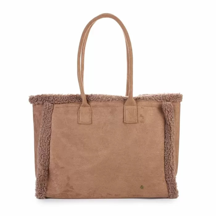 Teddy Robin Shopper Tas - Taupe