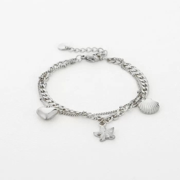 Bedels Starfish Bracelet - Silver