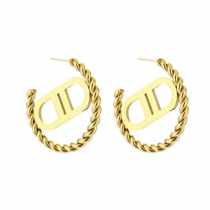 DD Earrings - Gold