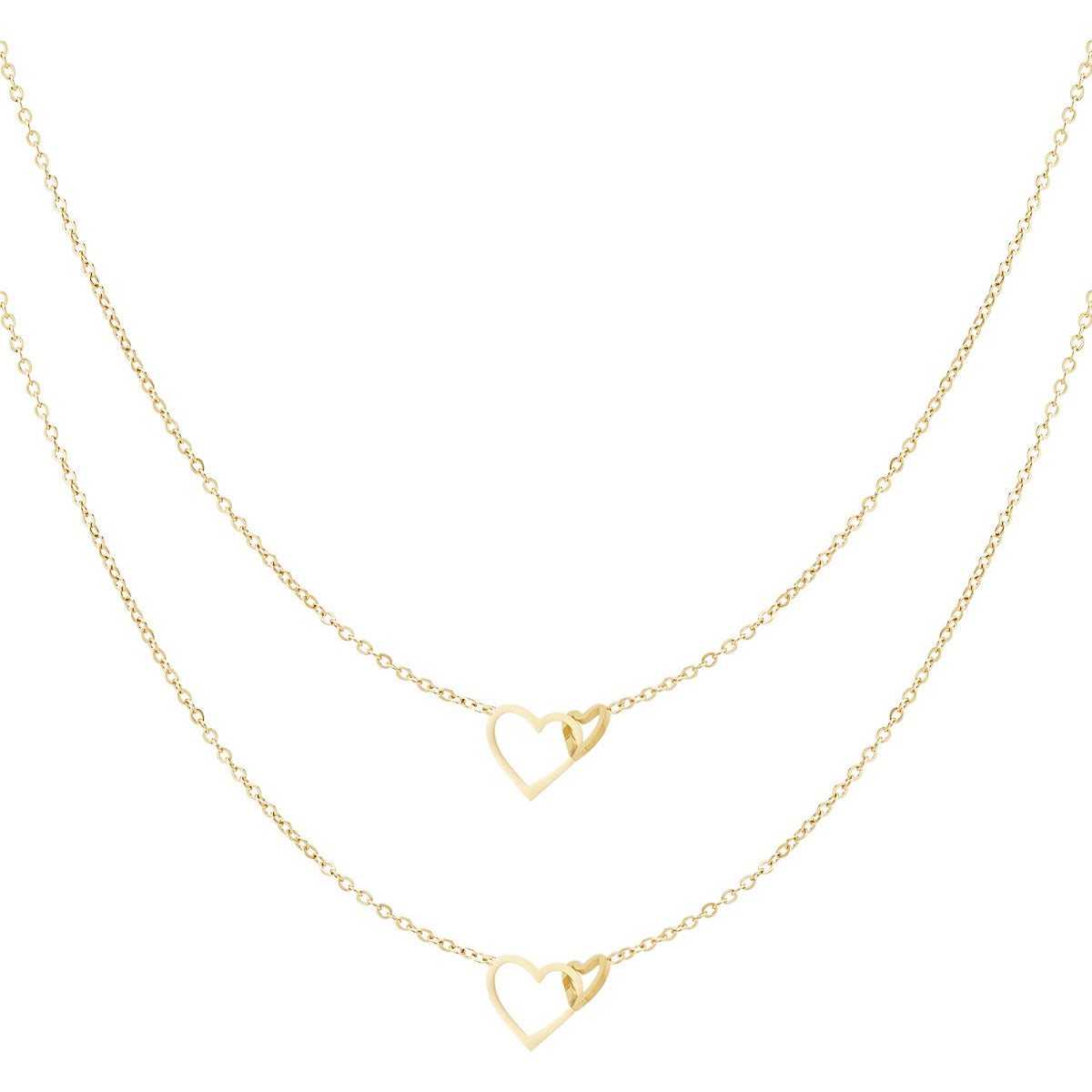 Eternal Love Necklace 2x - Gold